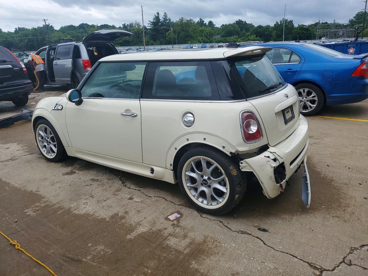 2011 Mini Cooper S Белый vin: WMWSV3C55BTY22293