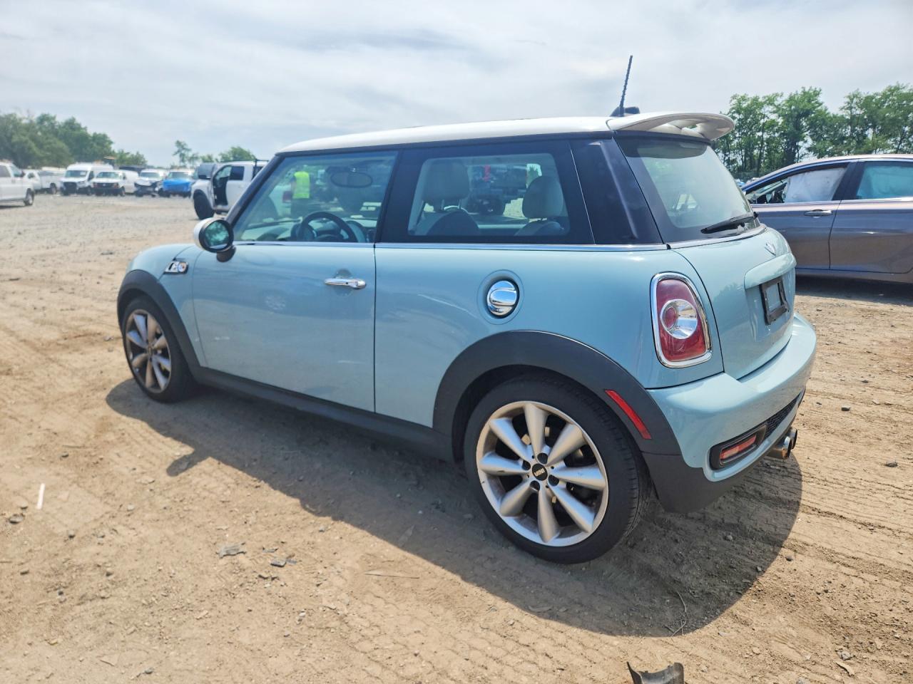 2012 Mini Cooper S Gray vin: WMWSV3C55CT385221