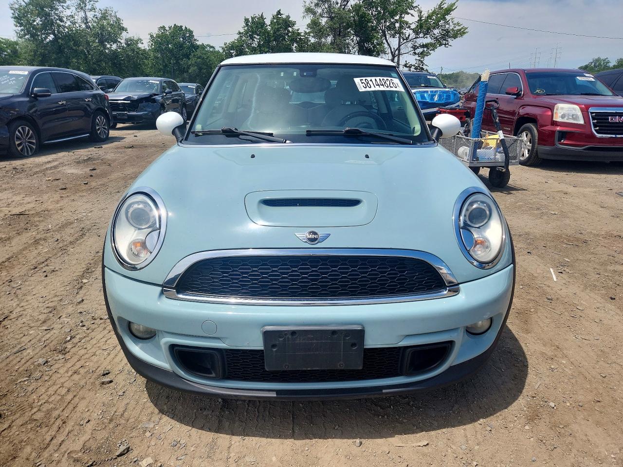 2012 Mini Cooper S Gray vin: WMWSV3C55CT385221