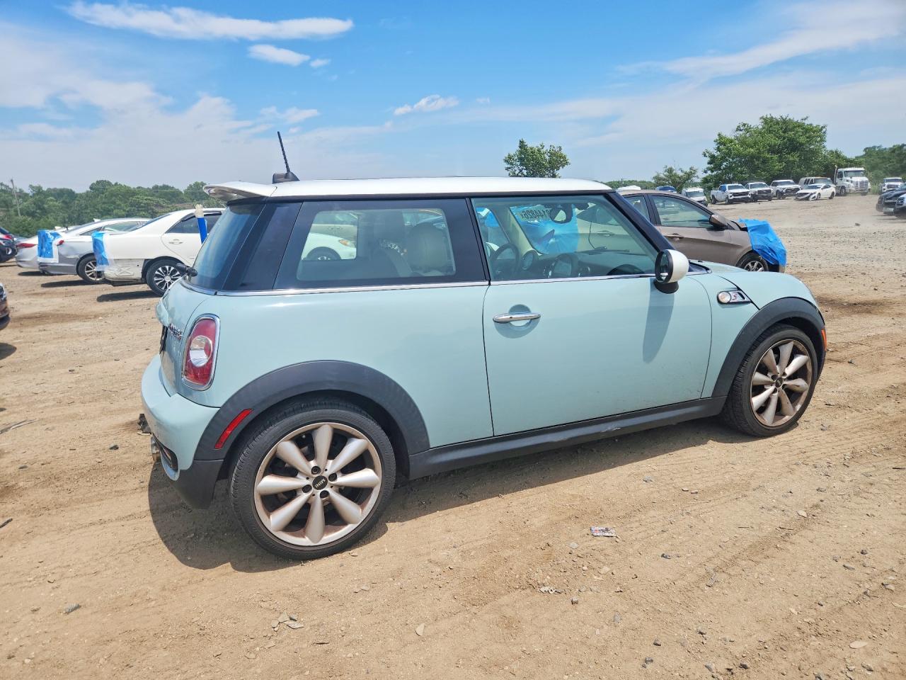 2012 Mini Cooper S Gray vin: WMWSV3C55CT385221