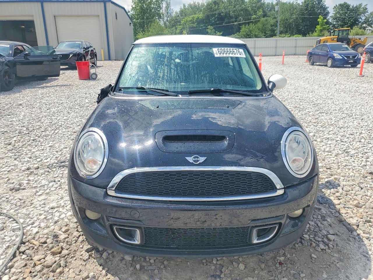 2012 Mini Cooper S Black vin: WMWSV3C55CTY25390