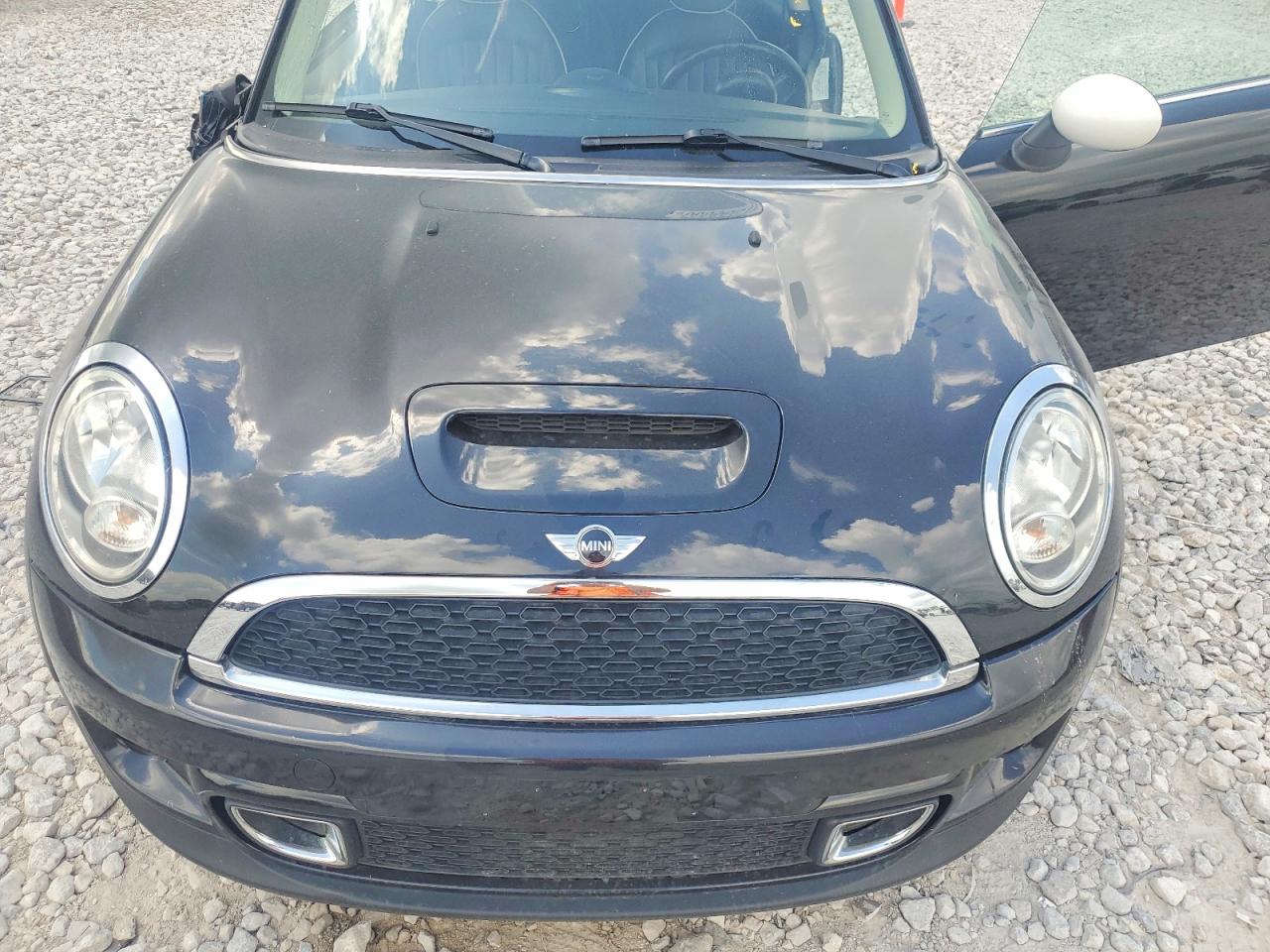 2012 Mini Cooper S Black vin: WMWSV3C55CTY25390