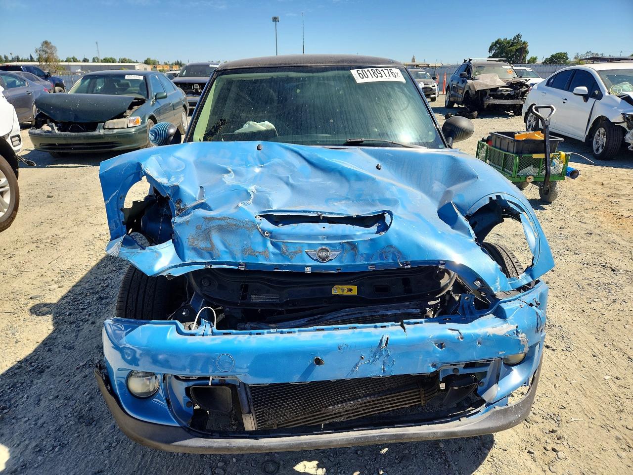 2013 Mini Cooper S Blue vin: WMWSV3C55DT389089
