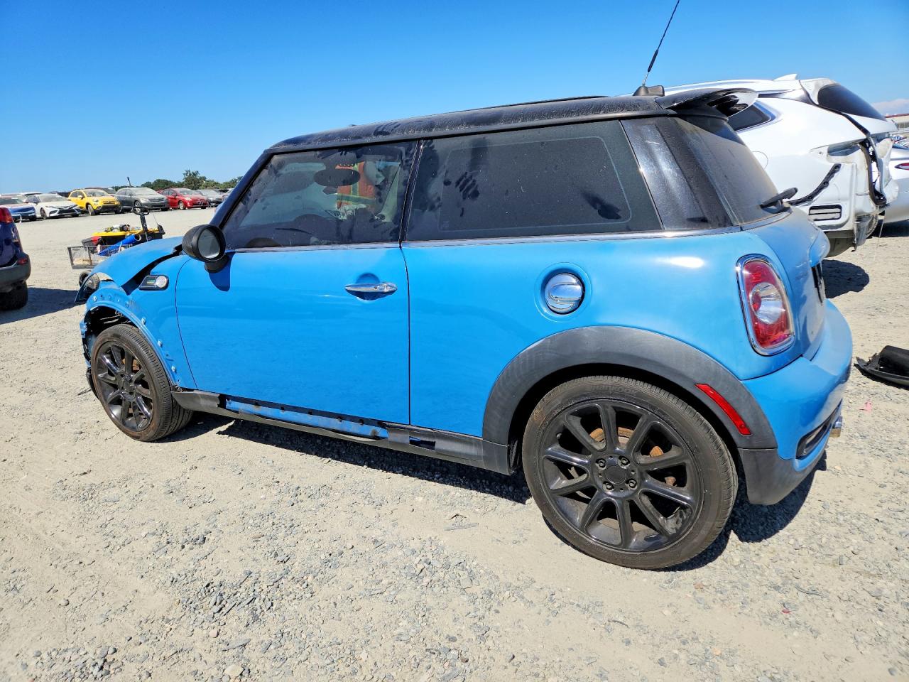2013 Mini Cooper S Blue vin: WMWSV3C55DT389089