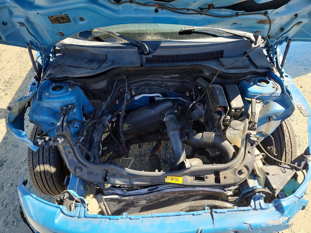 2013 Mini Cooper S Blue vin: WMWSV3C55DT389089
