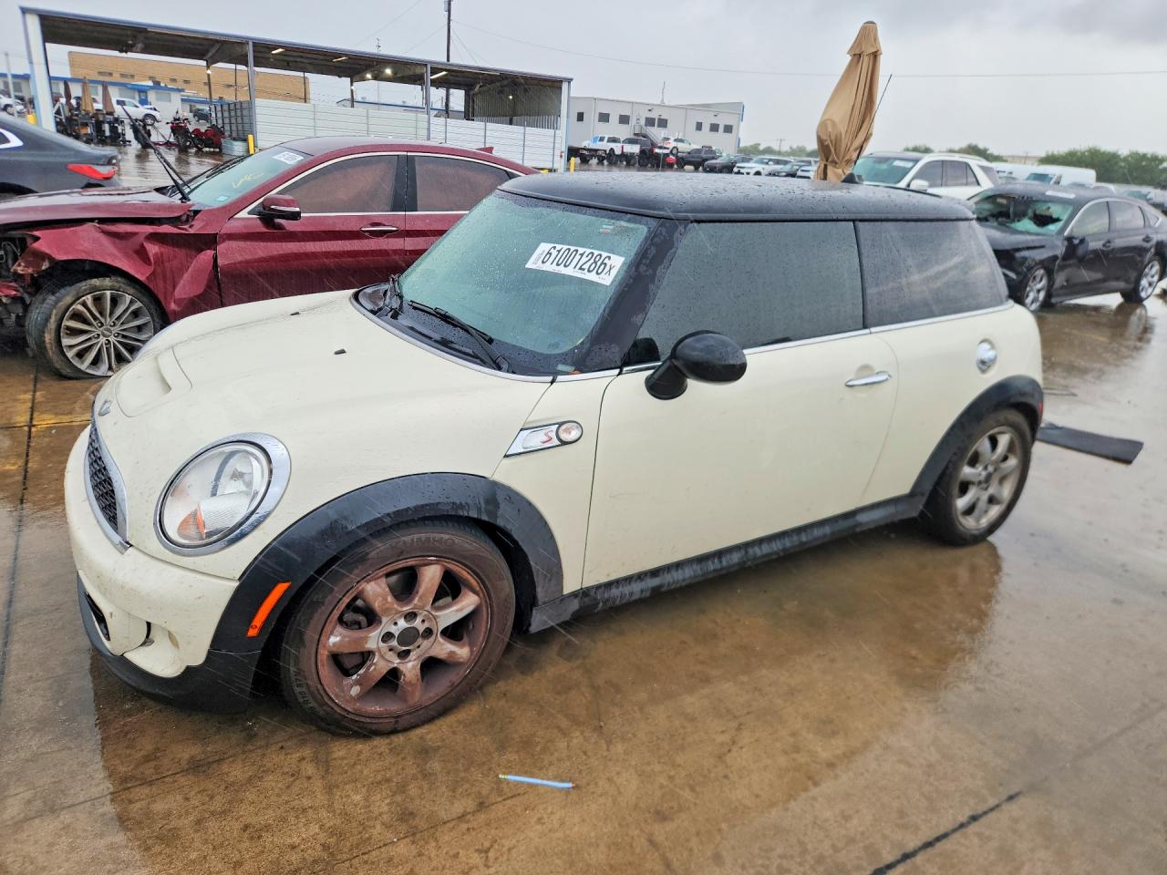 2013 Mini Cooper S Бежевый vin: WMWSV3C55DT389741