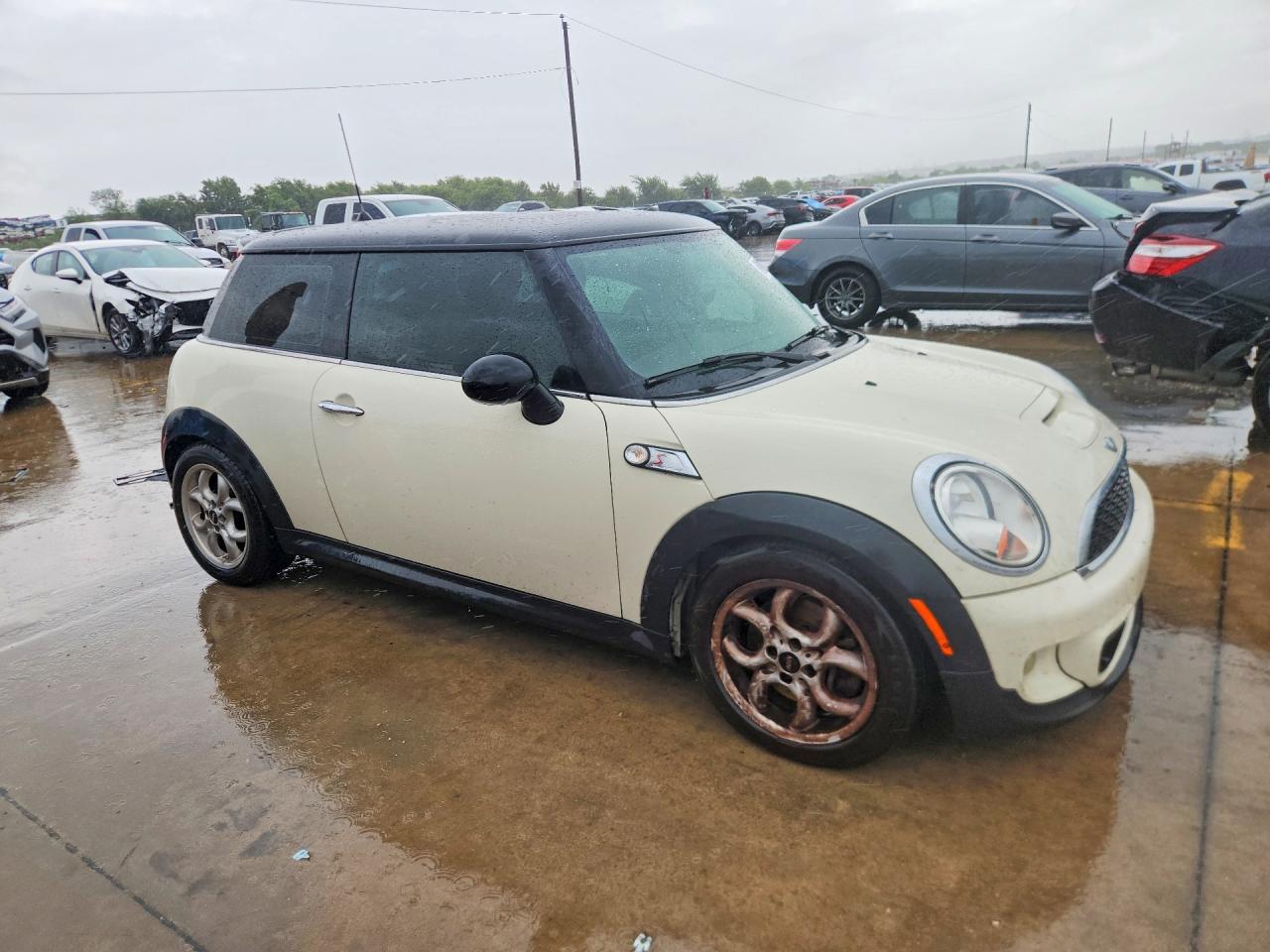 2013 Mini Cooper S Beige vin: WMWSV3C55DT389741