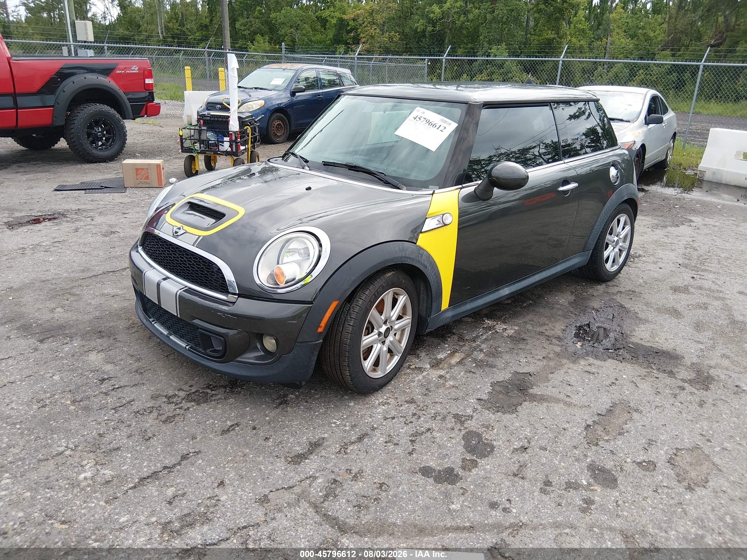 2013 Mini Hardtop Cooper S Gray vin: WMWSV3C55DT394051