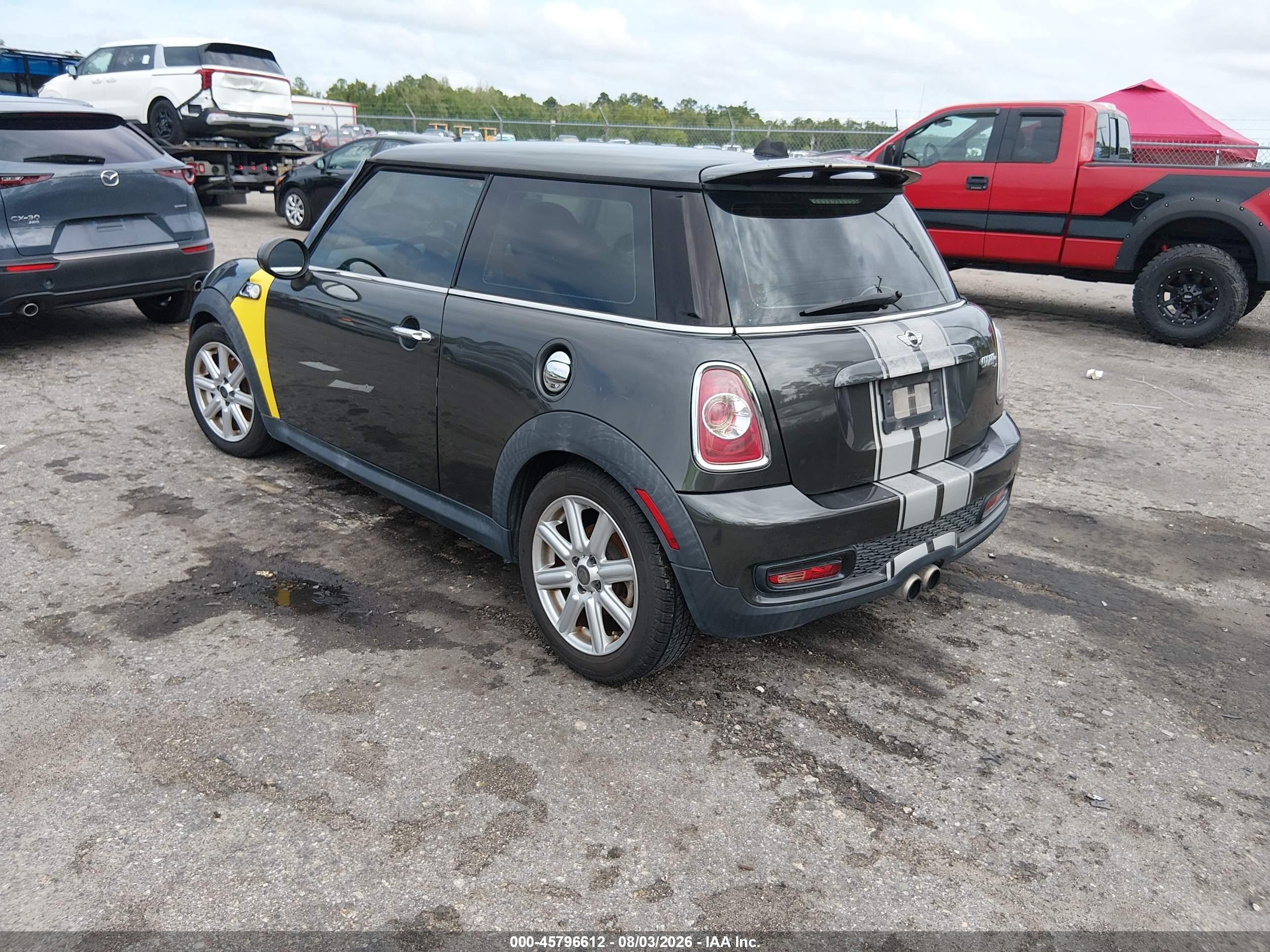 2013 Mini Hardtop Cooper S Gray vin: WMWSV3C55DT394051