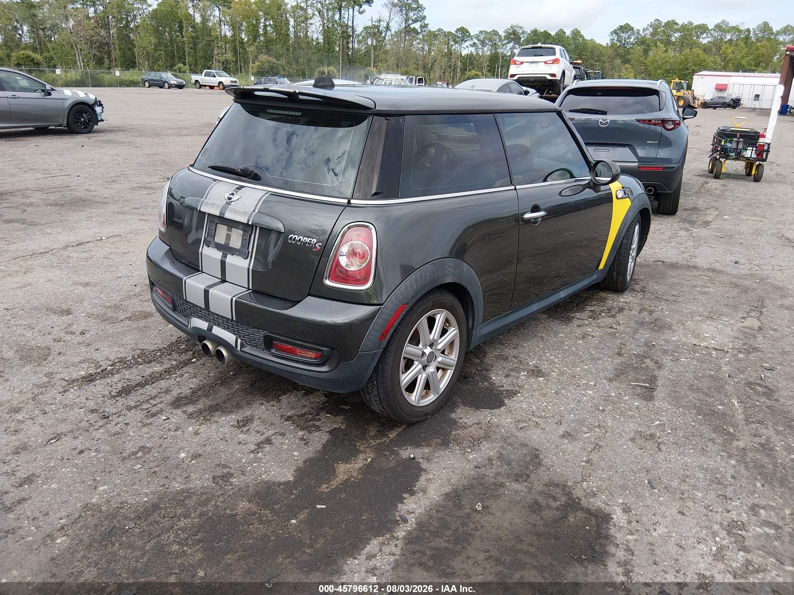 2013 Mini Hardtop Cooper S Gray vin: WMWSV3C55DT394051