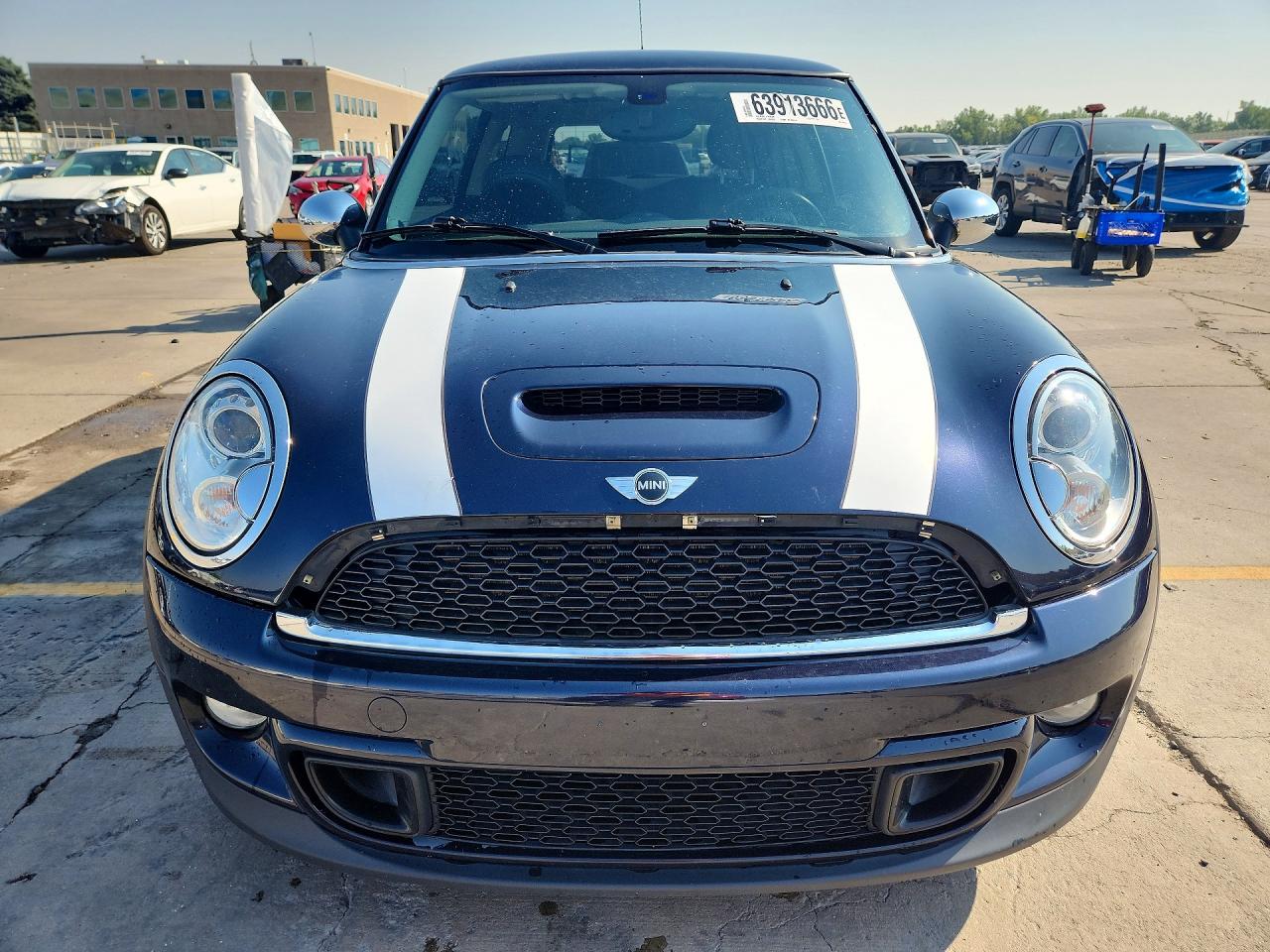 2013 Mini Cooper S Blue vin: WMWSV3C55DT394213
