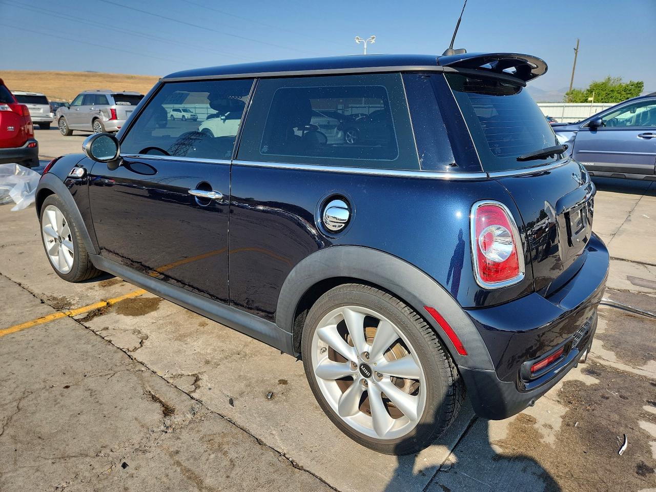 2013 Mini Cooper S Blue vin: WMWSV3C55DT394213