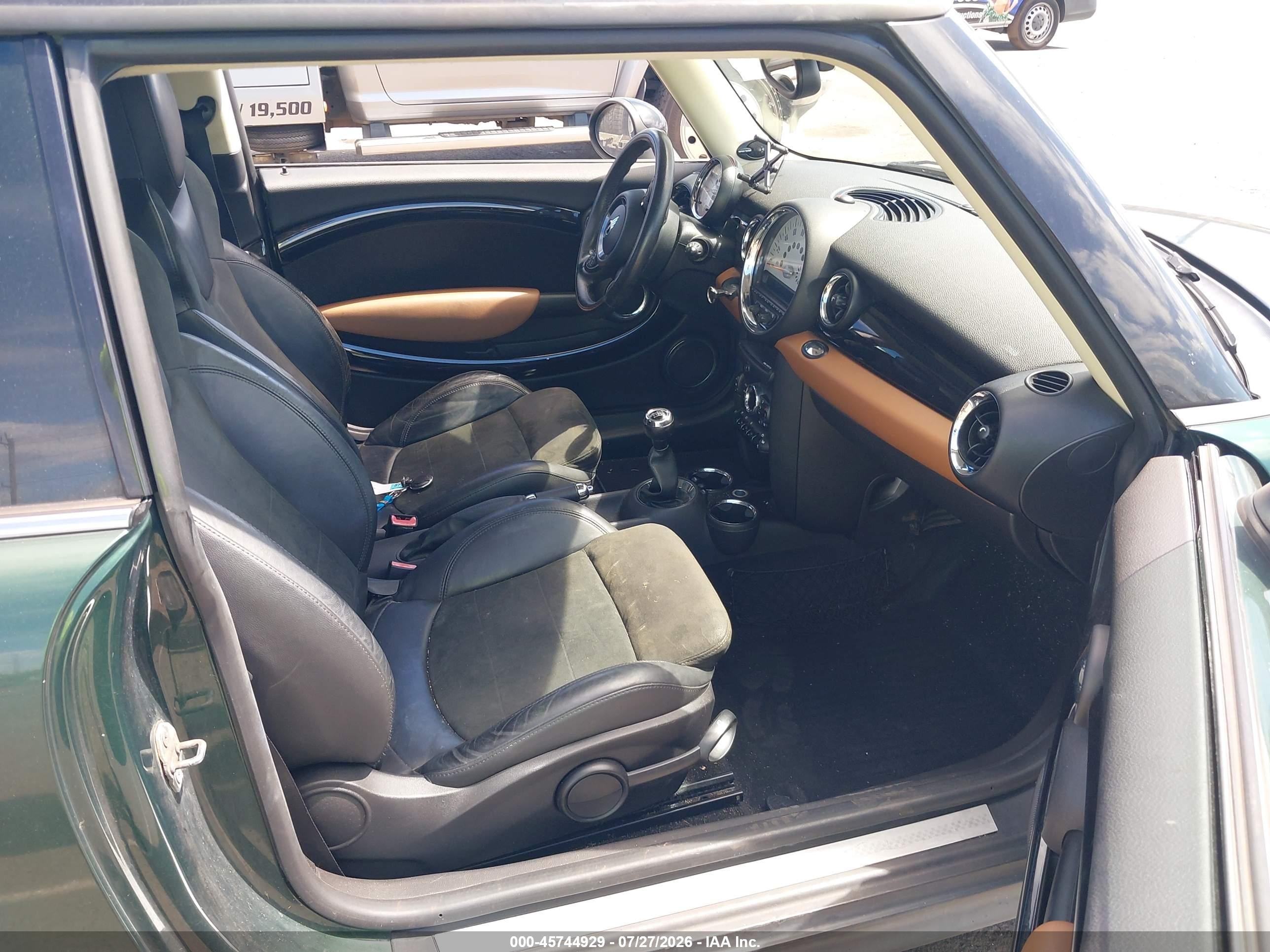 2013 Mini Hardtop Cooper S Green vin: WMWSV3C55DT476264