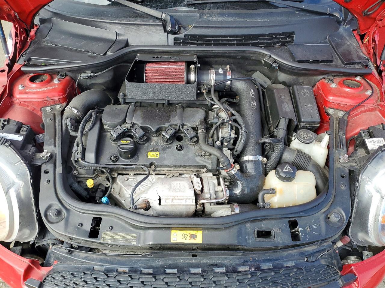 2012 Mini Cooper S Red vin: WMWSV3C56CTY29447