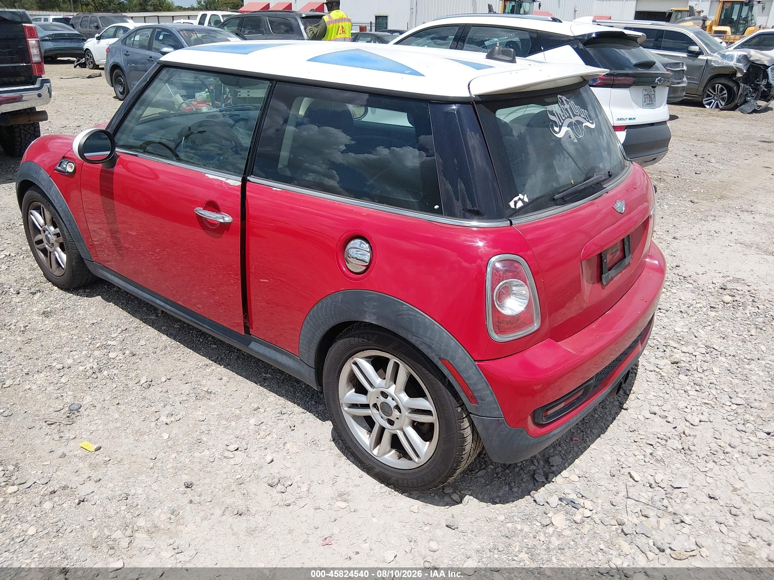 2013 Mini Hardtop Cooper S Red vin: WMWSV3C56DT392499
