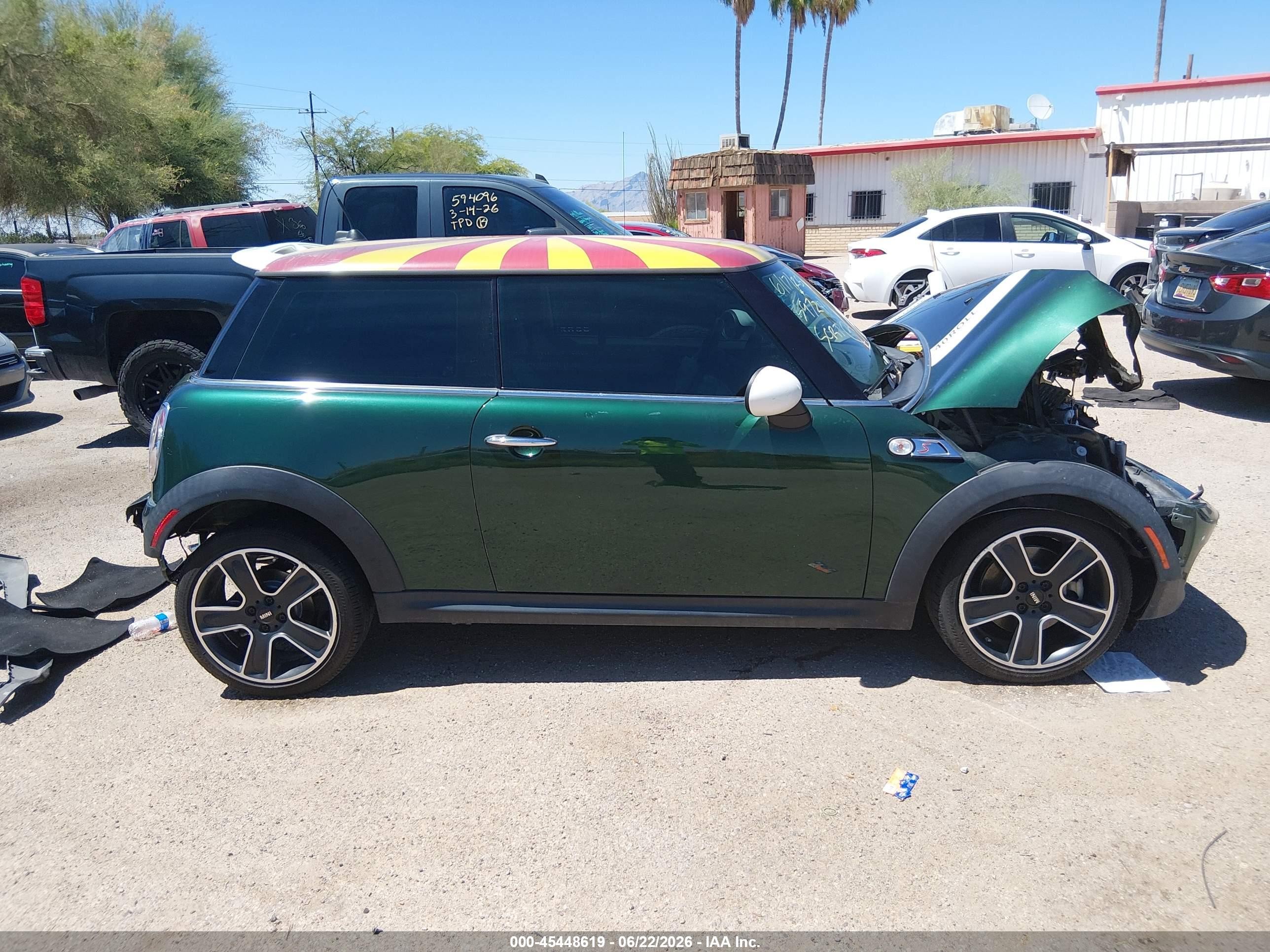 2013 Mini Hardtop Cooper S Green vin: WMWSV3C56DT476144