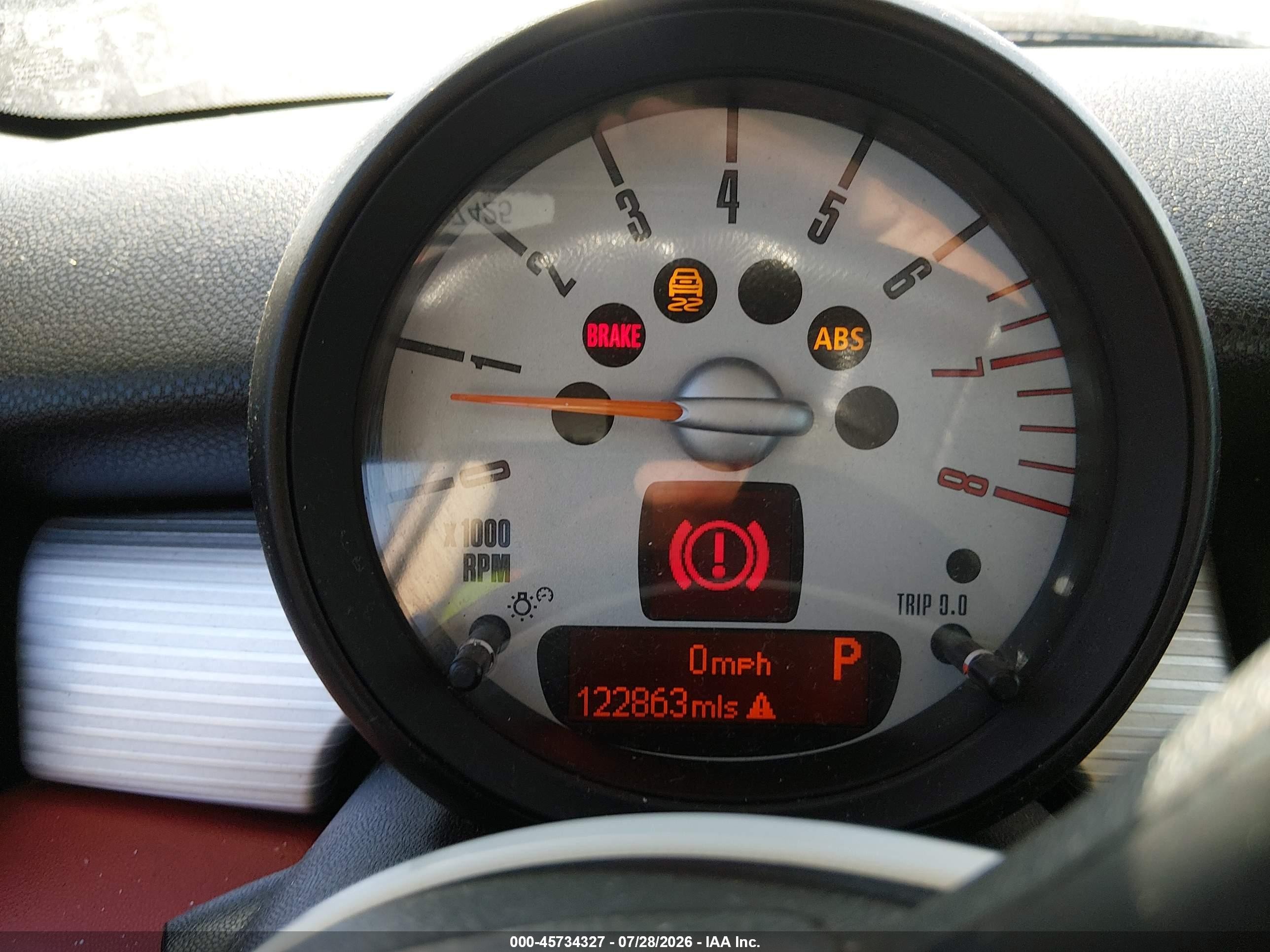 2011 Mini Cooper S   Red vin: WMWSV3C57BTY12123