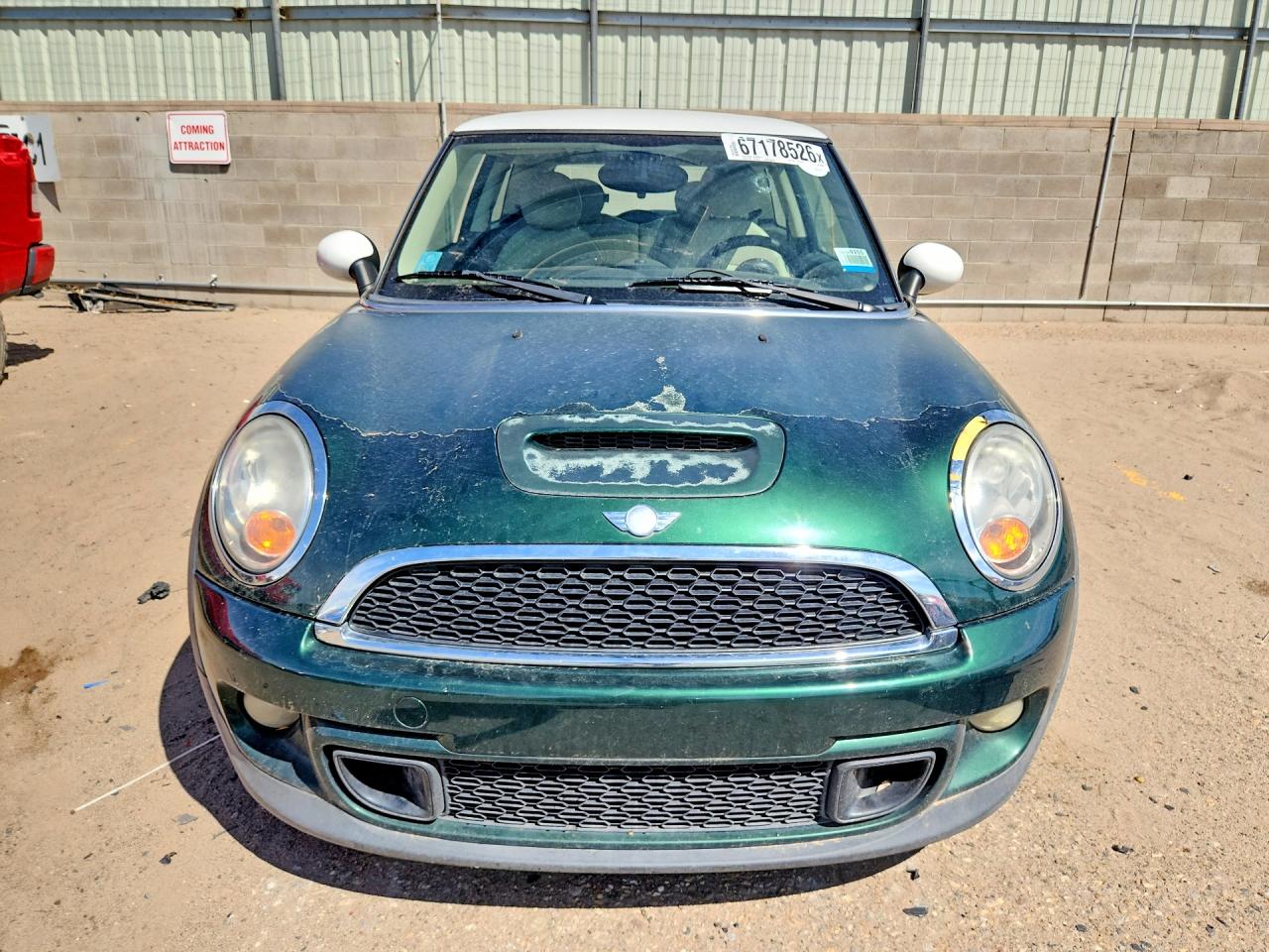2012 Mini Cooper S Зеленый vin: WMWSV3C57CTY29506