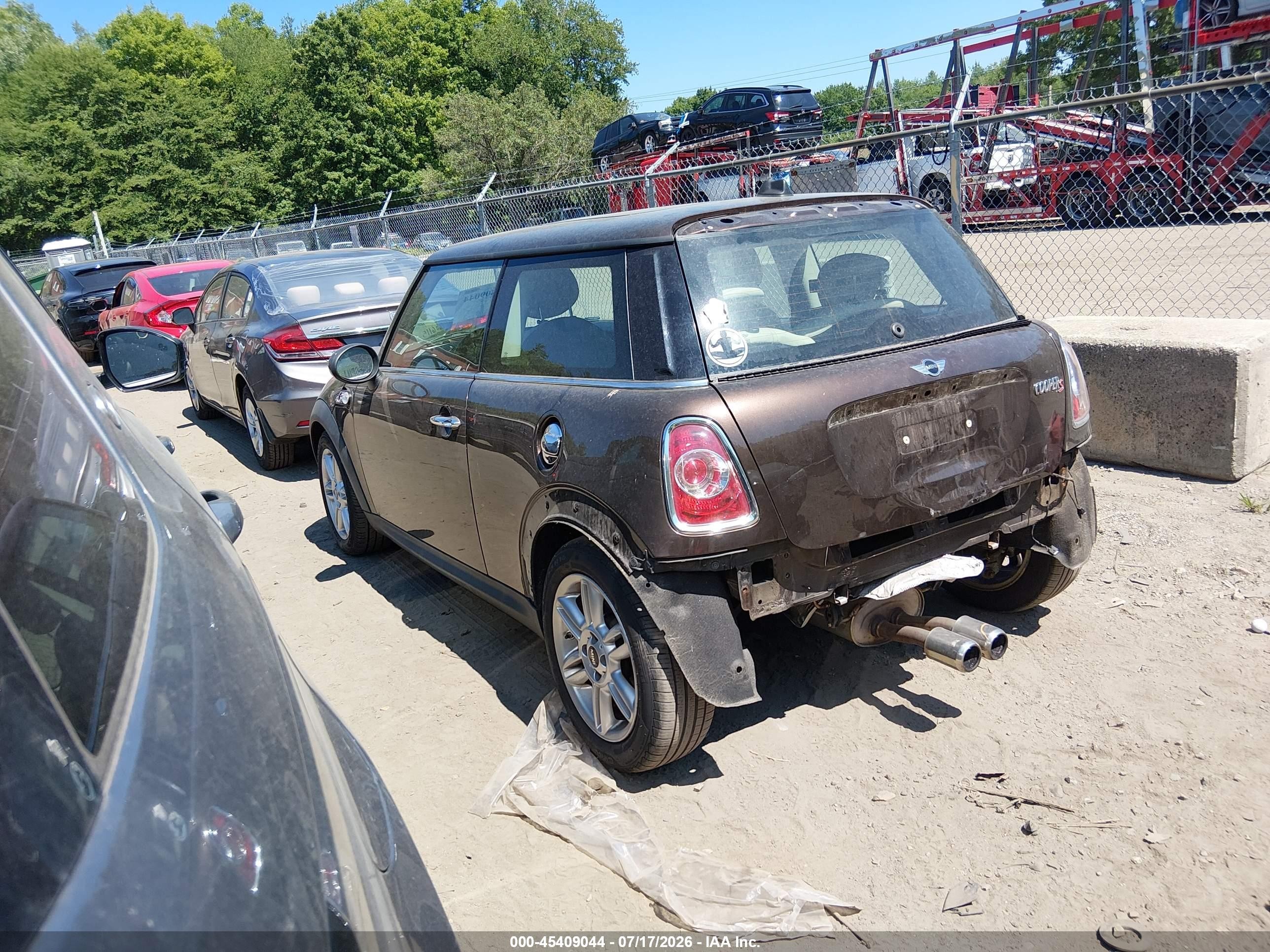 2013 Mini Hardtop Cooper S Brown vin: WMWSV3C57DT388865