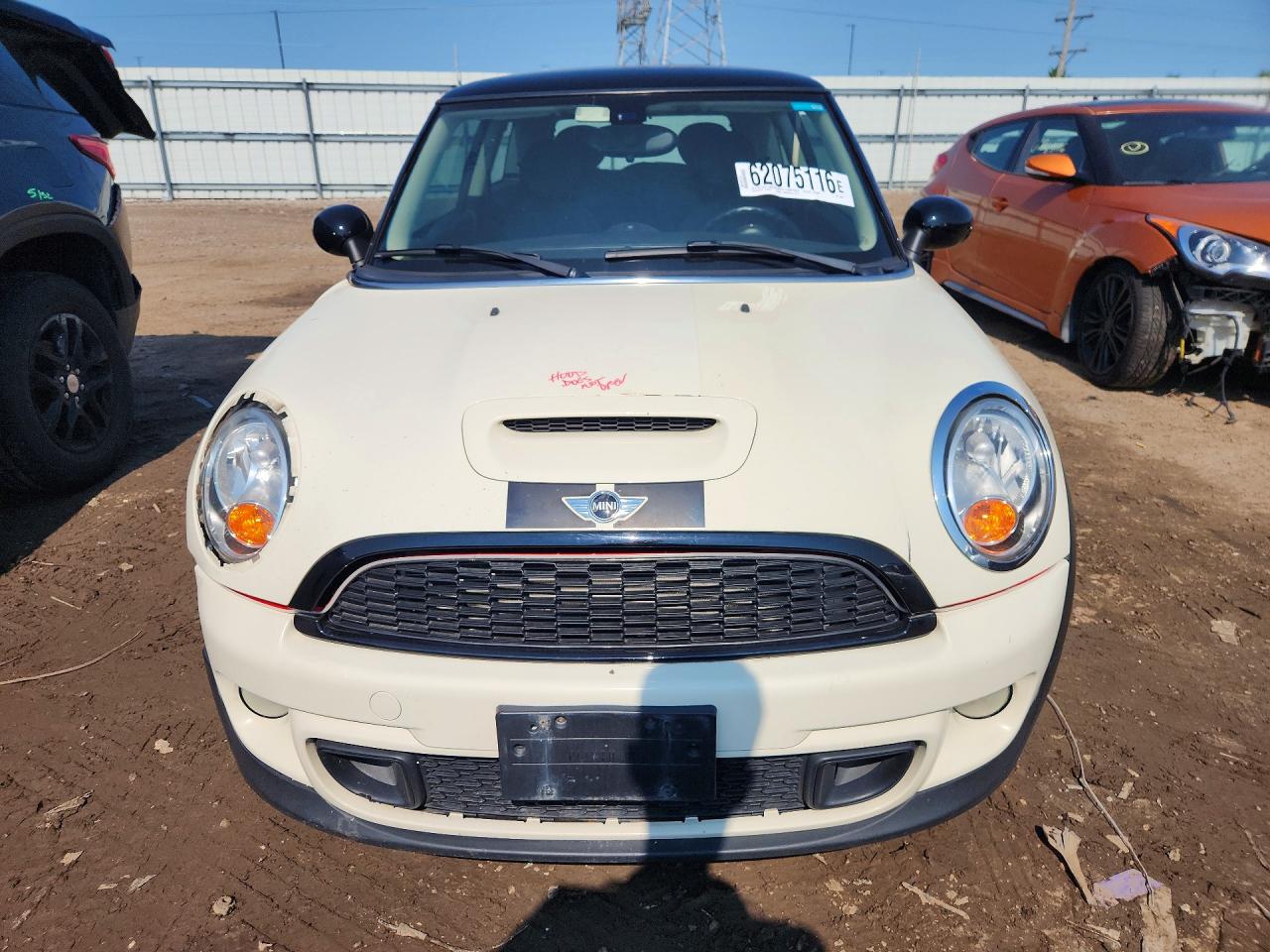2013 Mini Cooper S Белый vin: WMWSV3C57DT389885