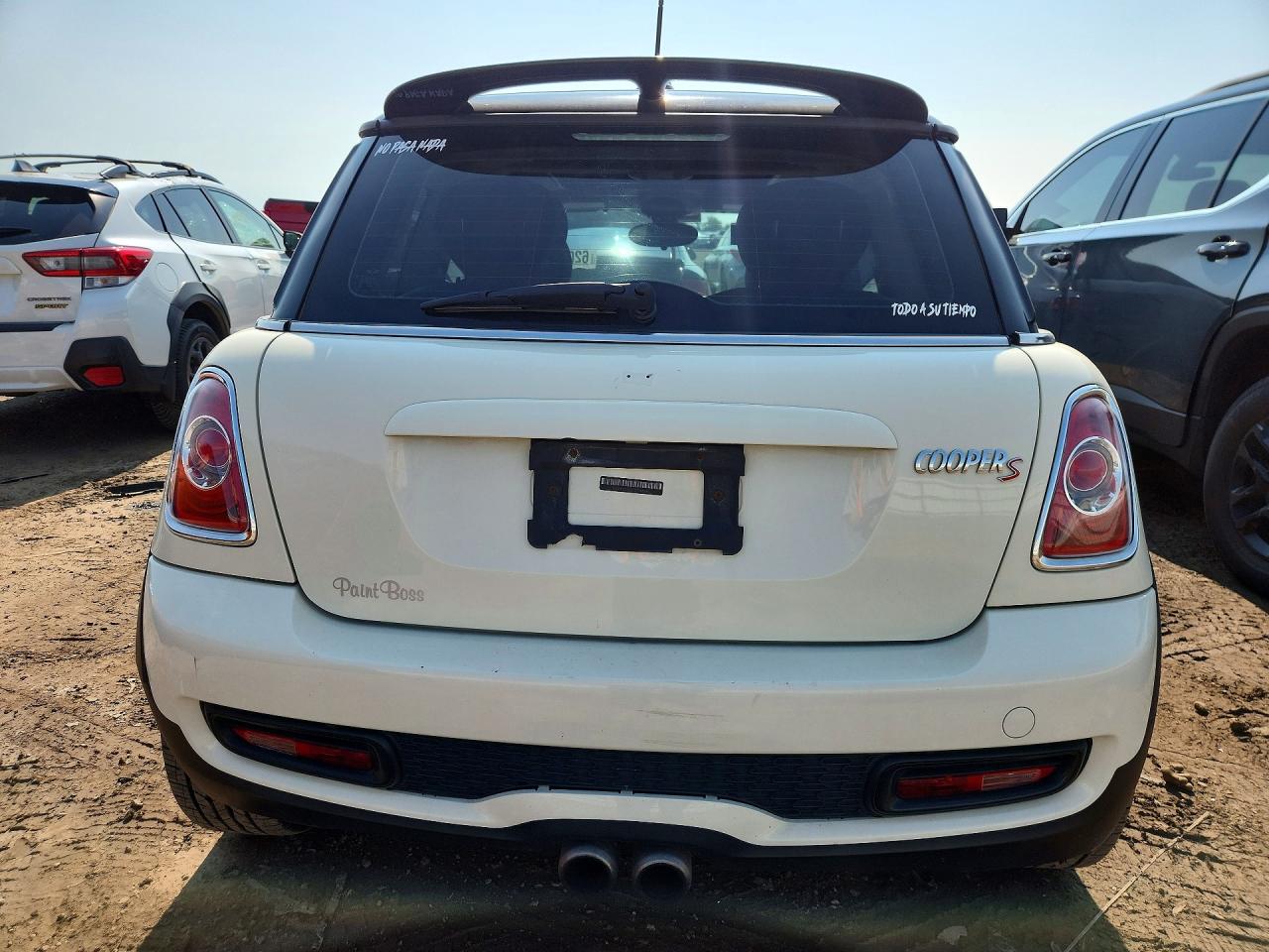 2013 Mini Cooper S Белый vin: WMWSV3C57DT389885