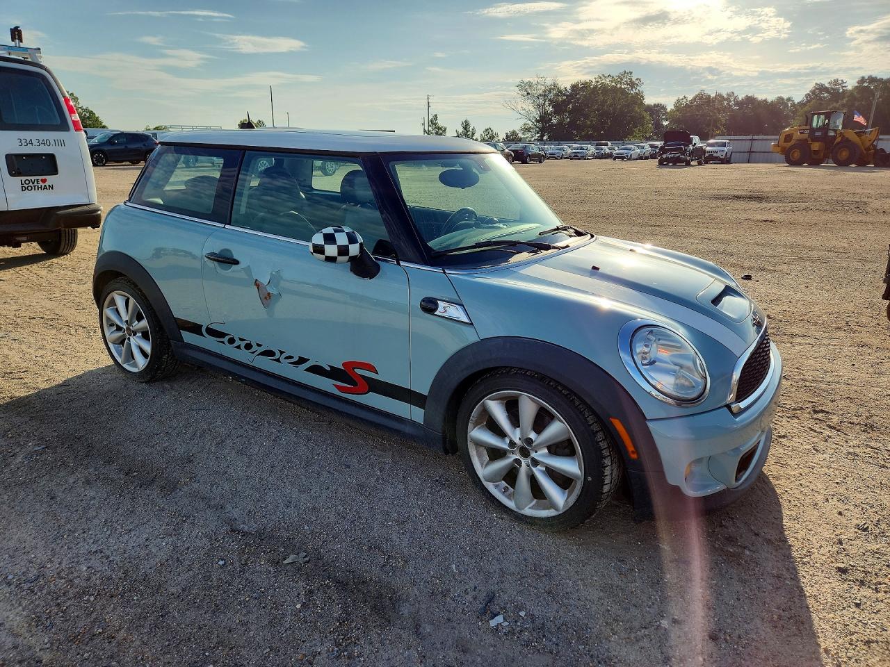 2013 Mini Cooper S Синий vin: WMWSV3C57DT391071