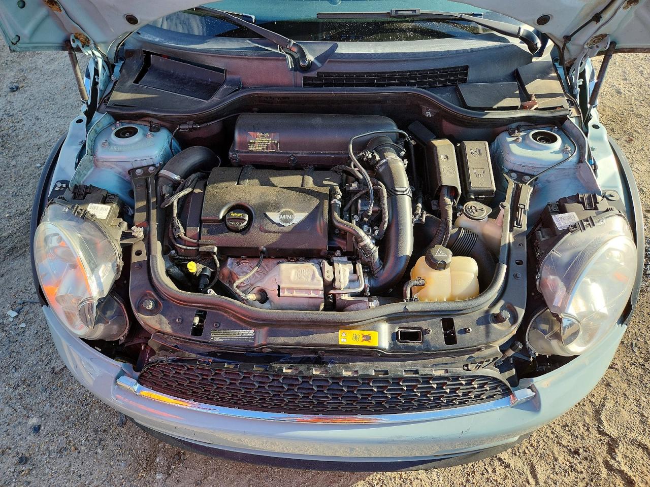 2013 Mini Cooper S Синий vin: WMWSV3C57DT391071