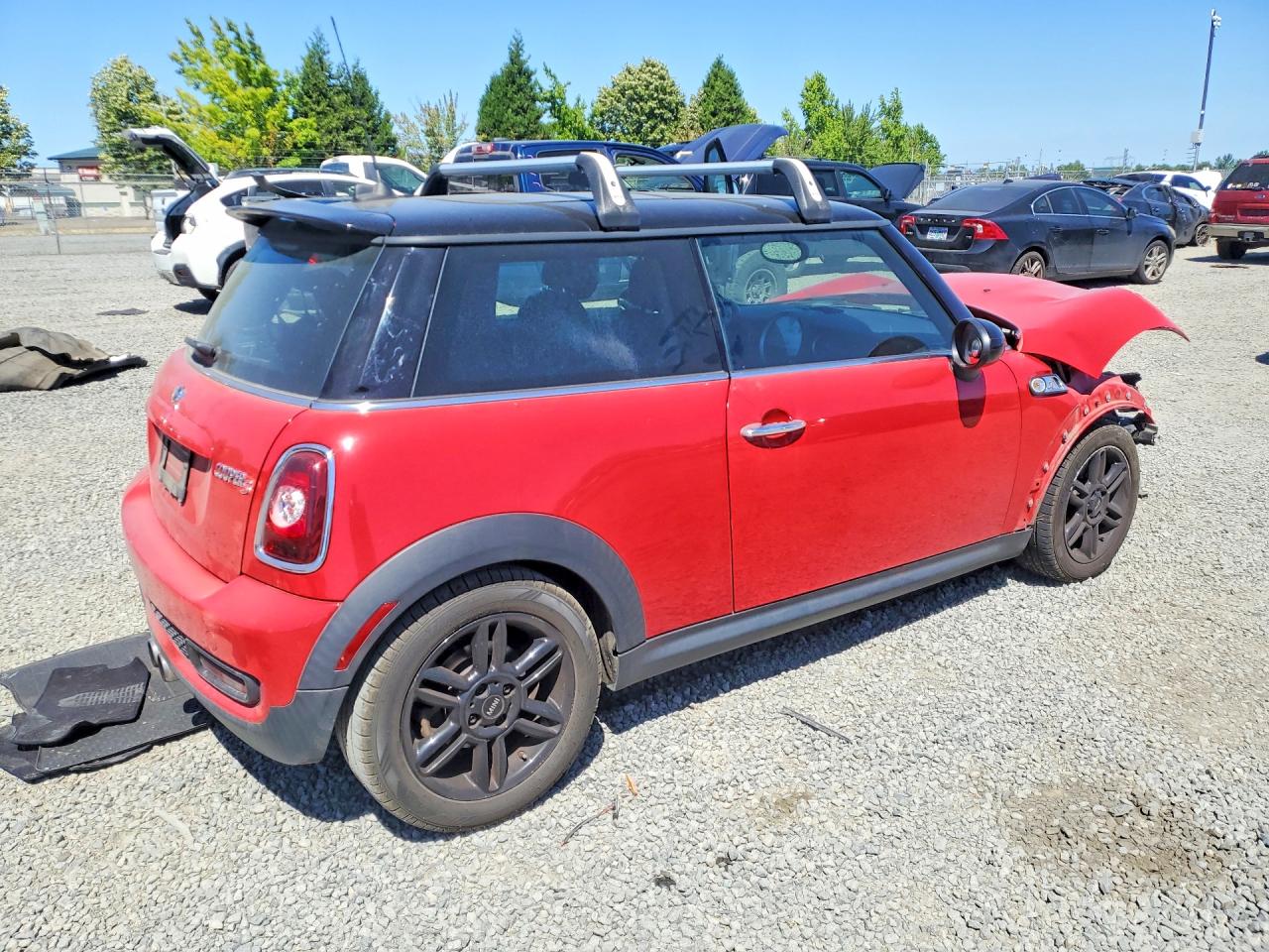 2013 Mini Cooper S Red vin: WMWSV3C57DT478274