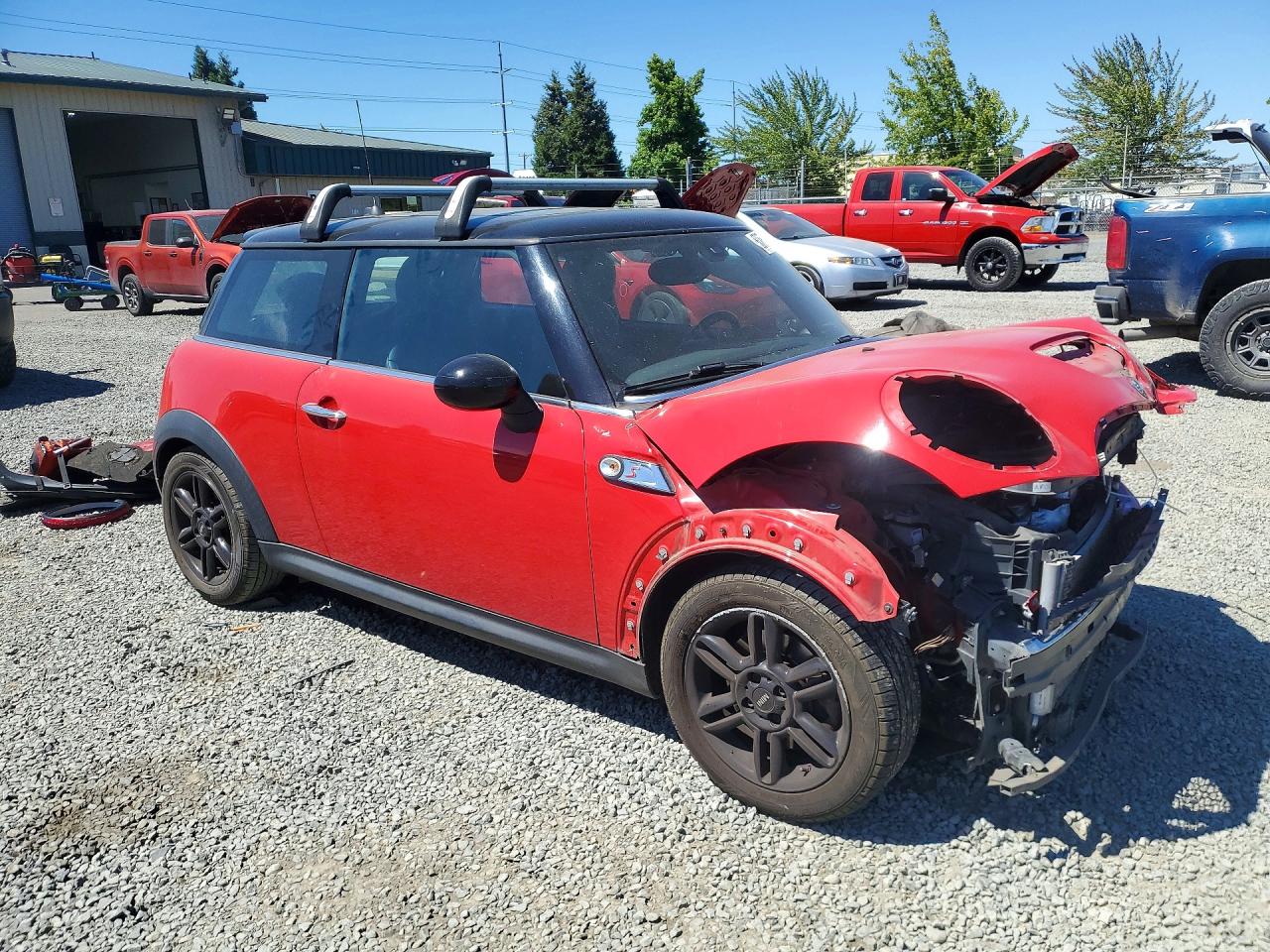 2013 Mini Cooper S Red vin: WMWSV3C57DT478274