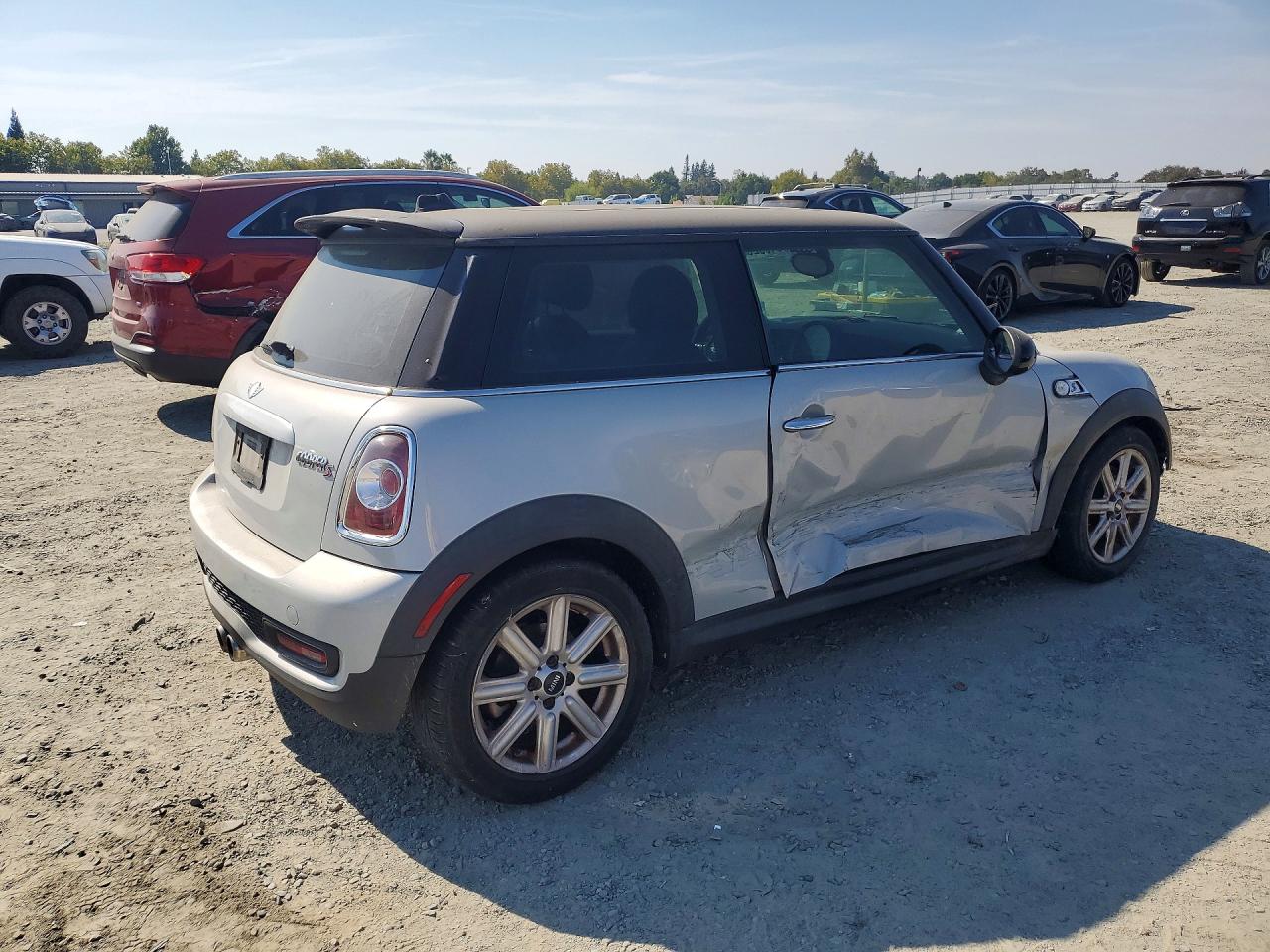 2011 Mini Cooper S Gray vin: WMWSV3C58BTY15306