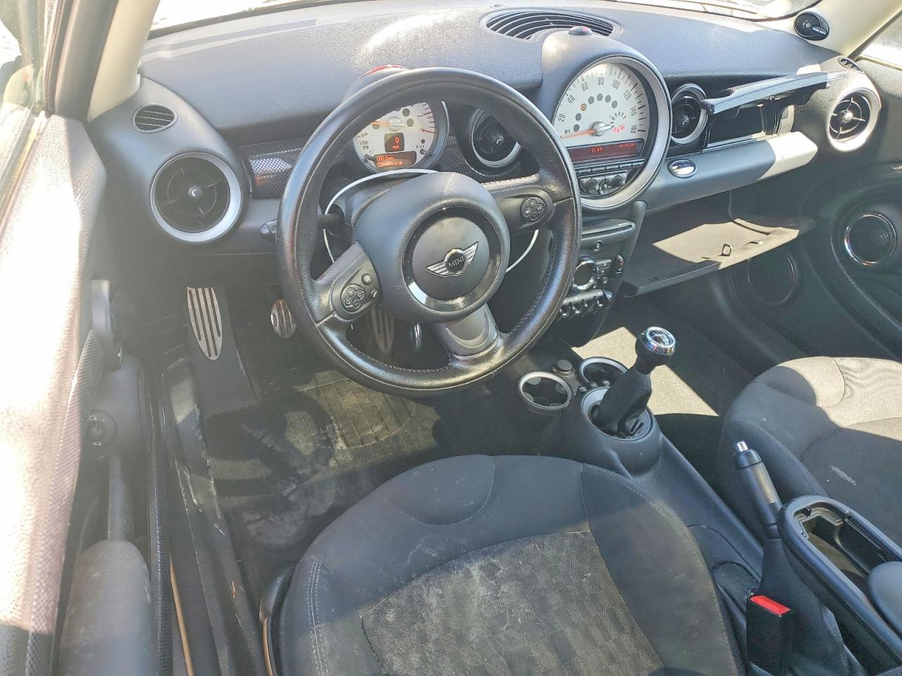 2011 Mini Cooper S Black vin: WMWSV3C58BTY24247