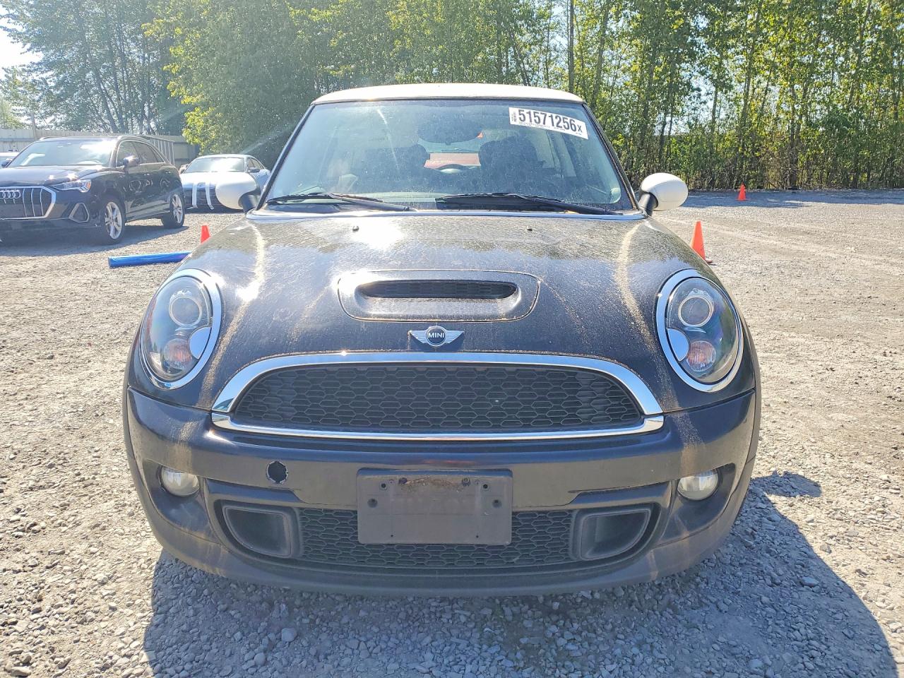 2011 Mini Cooper S Black vin: WMWSV3C58BTY24247