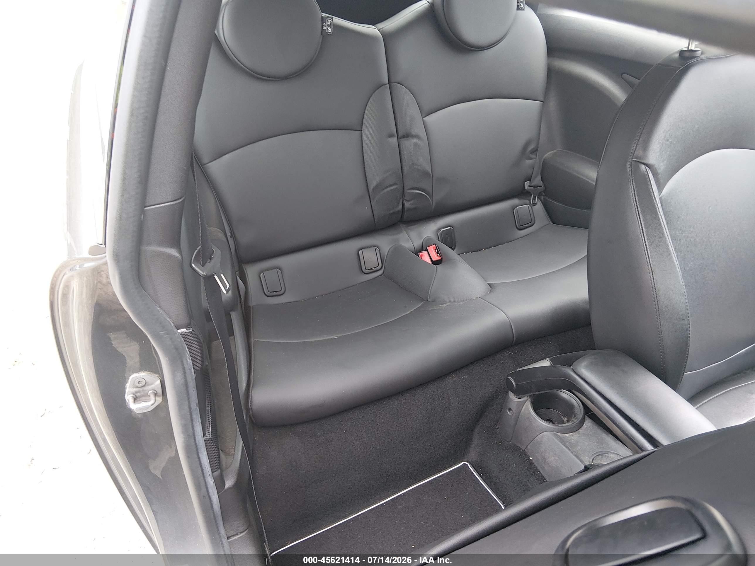 2012 Mini Cooper S   Black vin: WMWSV3C58CTY27411