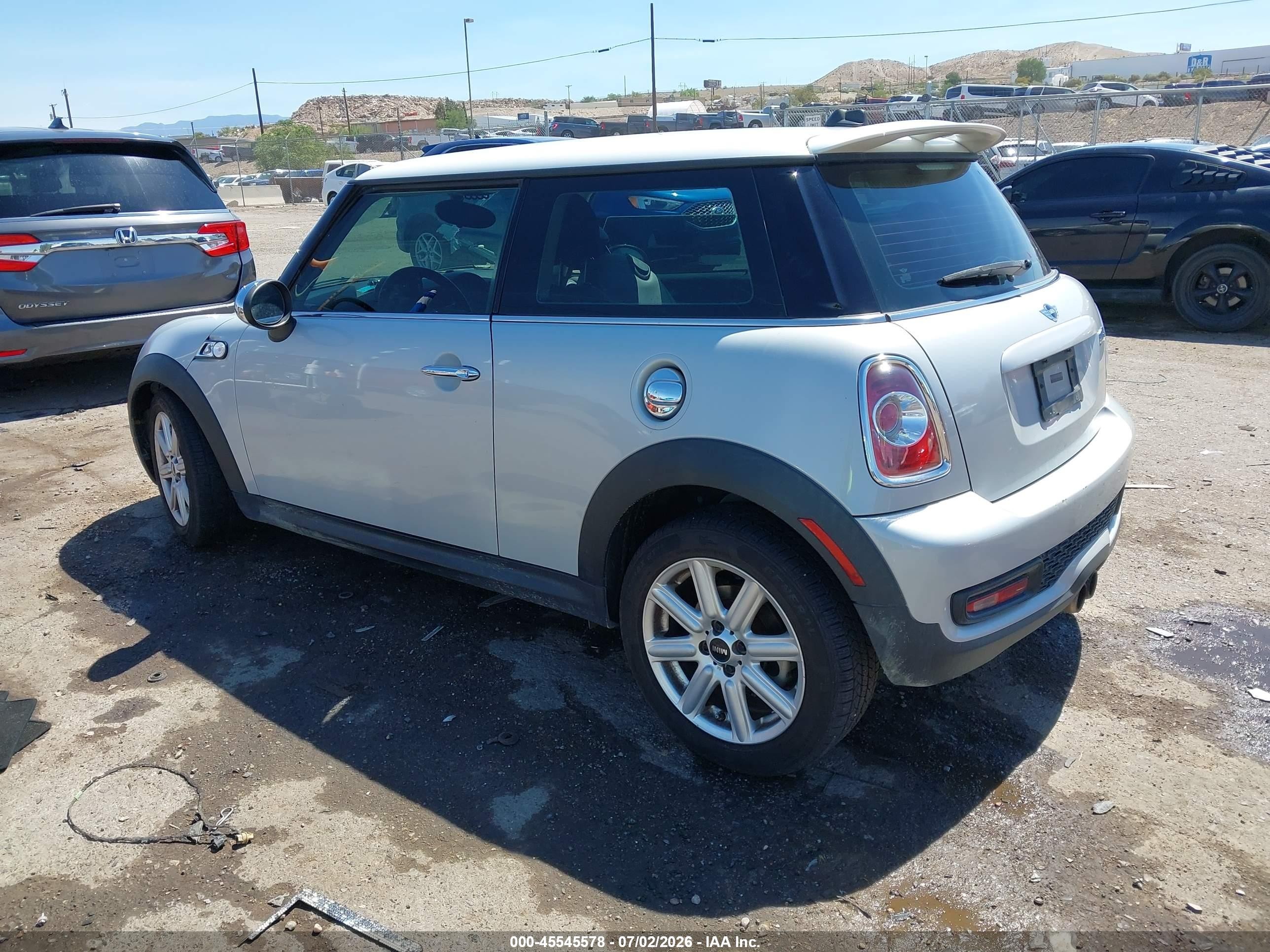 2013 Mini Hardtop Cooper S Gray vin: WMWSV3C59DT389046