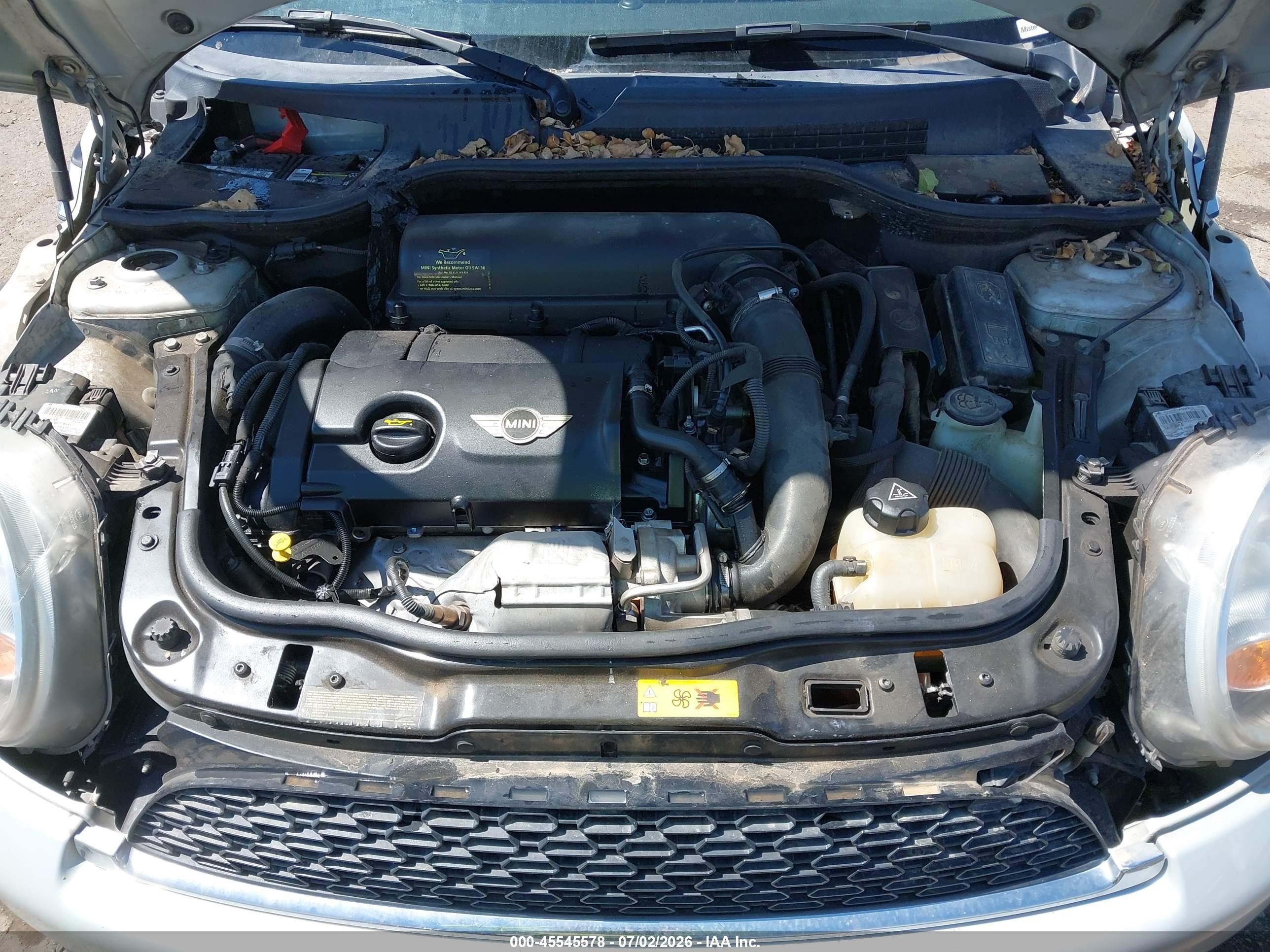 2013 Mini Hardtop Cooper S Gray vin: WMWSV3C59DT389046