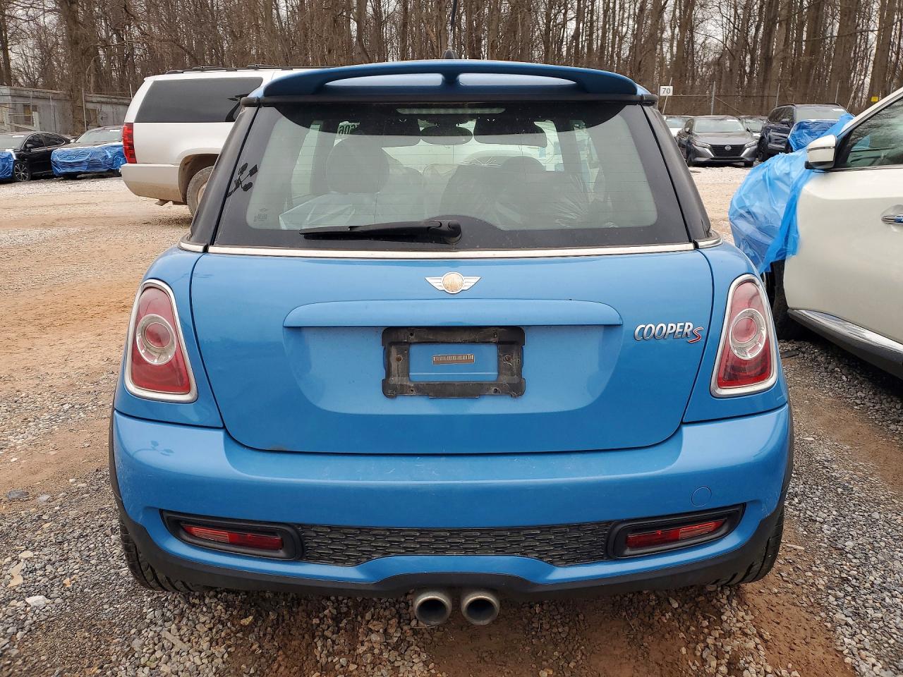 2013 Mini Cooper S Blue vin: WMWSV3C59DT389077