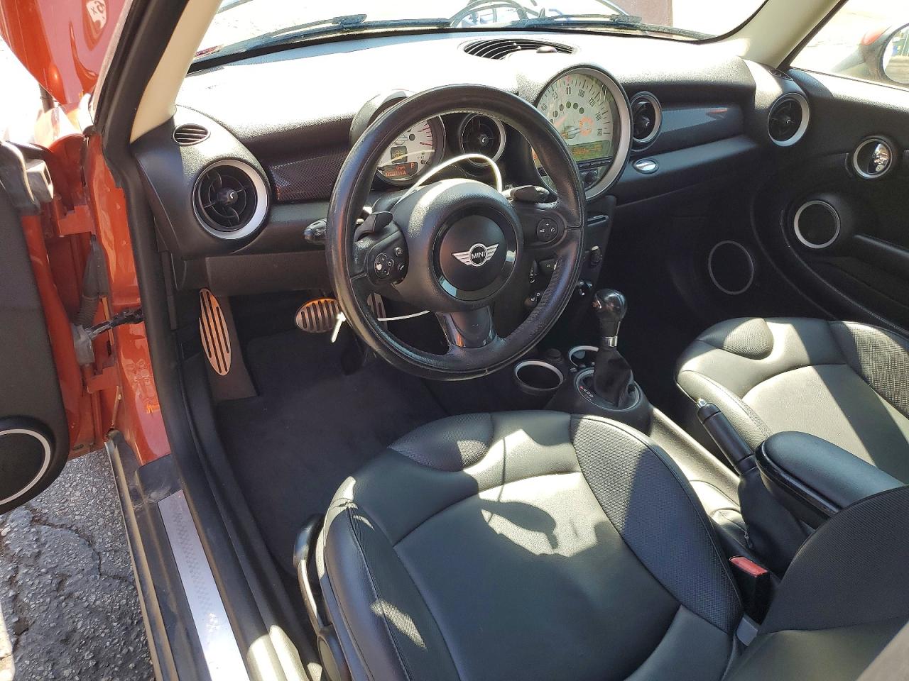 2013 Mini Cooper S Orange vin: WMWSV3C59DT389371