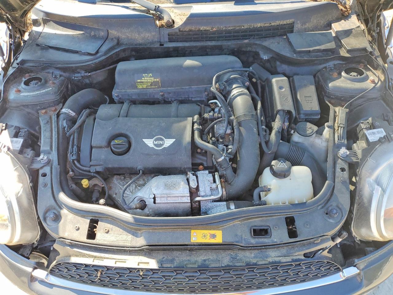 2013 Mini Cooper S Charcoal vin: WMWSV3C59DT396126