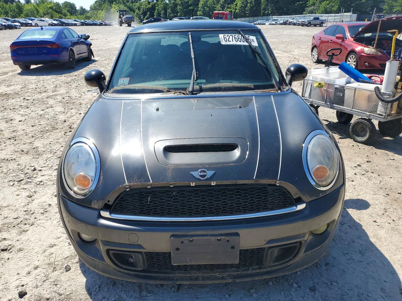 2013 Mini Cooper S Charcoal vin: WMWSV3C59DT396126