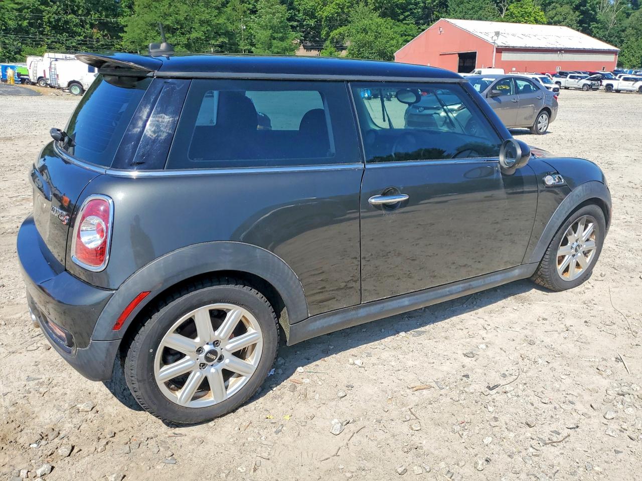 2013 Mini Cooper S Charcoal vin: WMWSV3C59DT396126