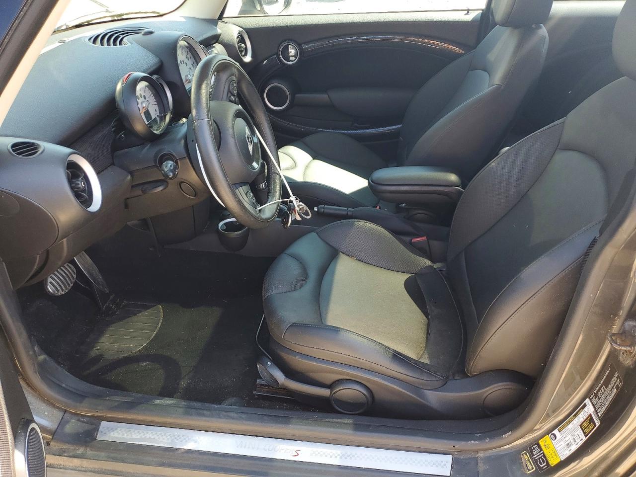 2013 Mini Cooper S Charcoal vin: WMWSV3C59DT396126