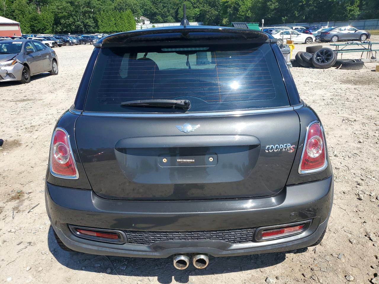 2013 Mini Cooper S Charcoal vin: WMWSV3C59DT396126