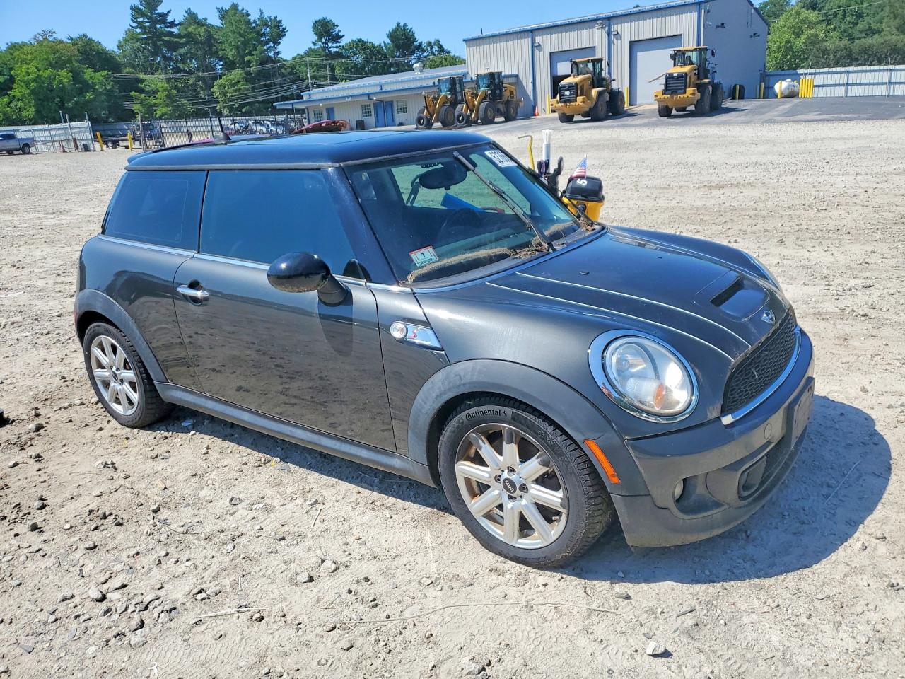 2013 Mini Cooper S Charcoal vin: WMWSV3C59DT396126