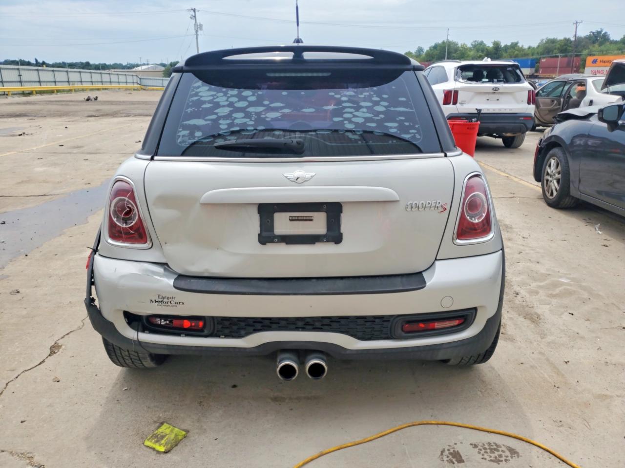 2011 Mini Cooper S Silver vin: WMWSV3C5XBTY12598