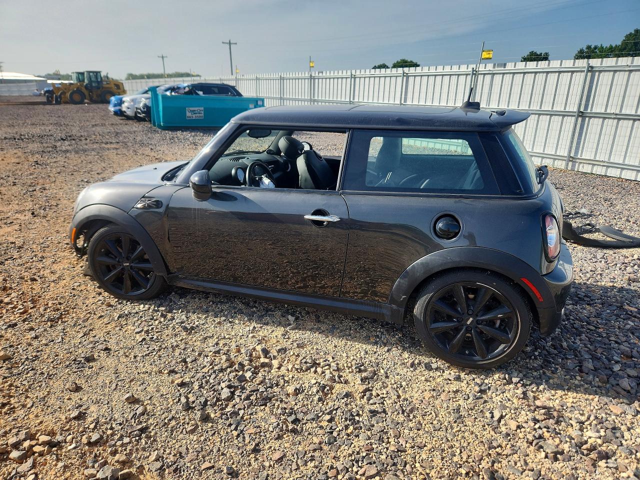 2012 Mini Cooper S Black vin: WMWSV3C5XCTY29578