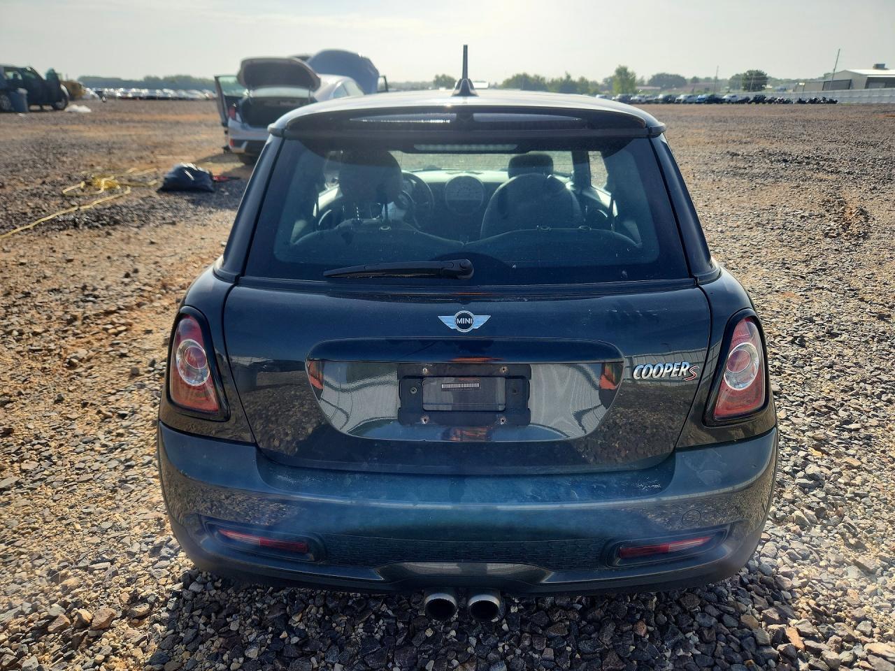 2012 Mini Cooper S Black vin: WMWSV3C5XCTY29578