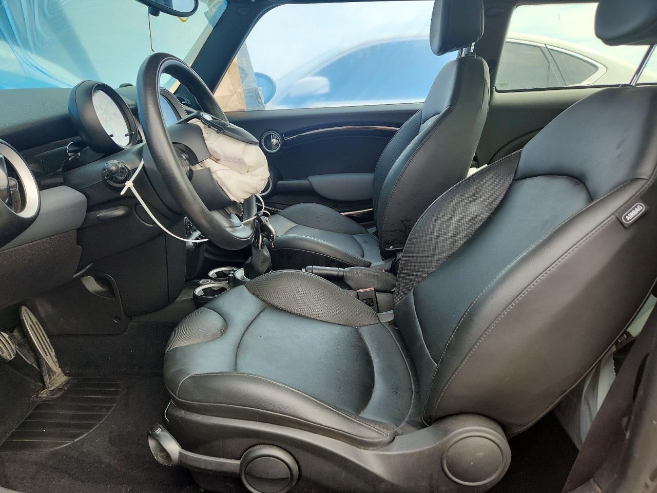 2012 Mini Cooper S Black vin: WMWSV3C5XCTY29578