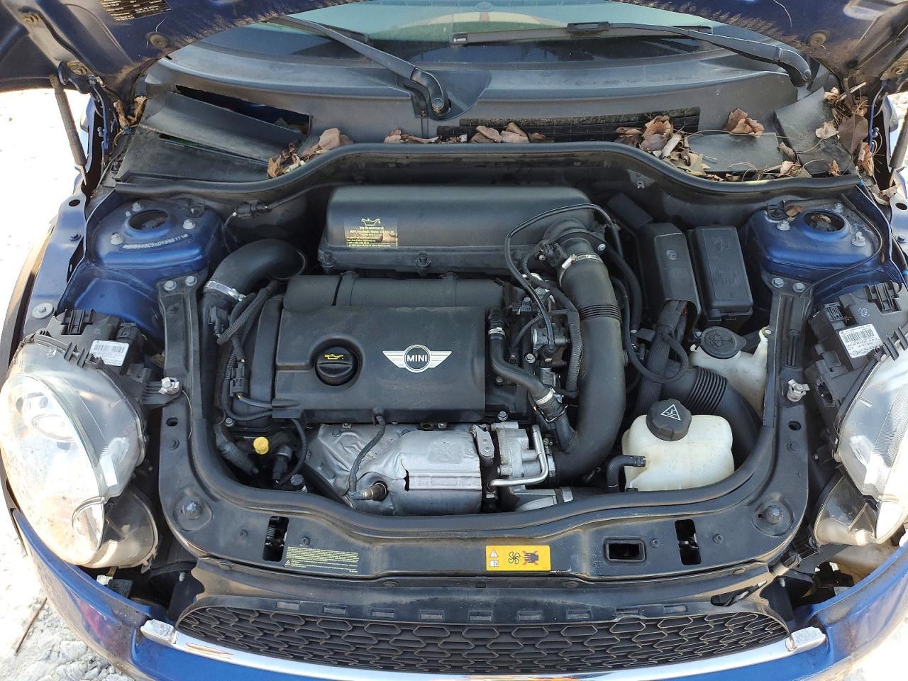 2013 Mini Cooper S Синий vin: WMWSV3C5XDT393171