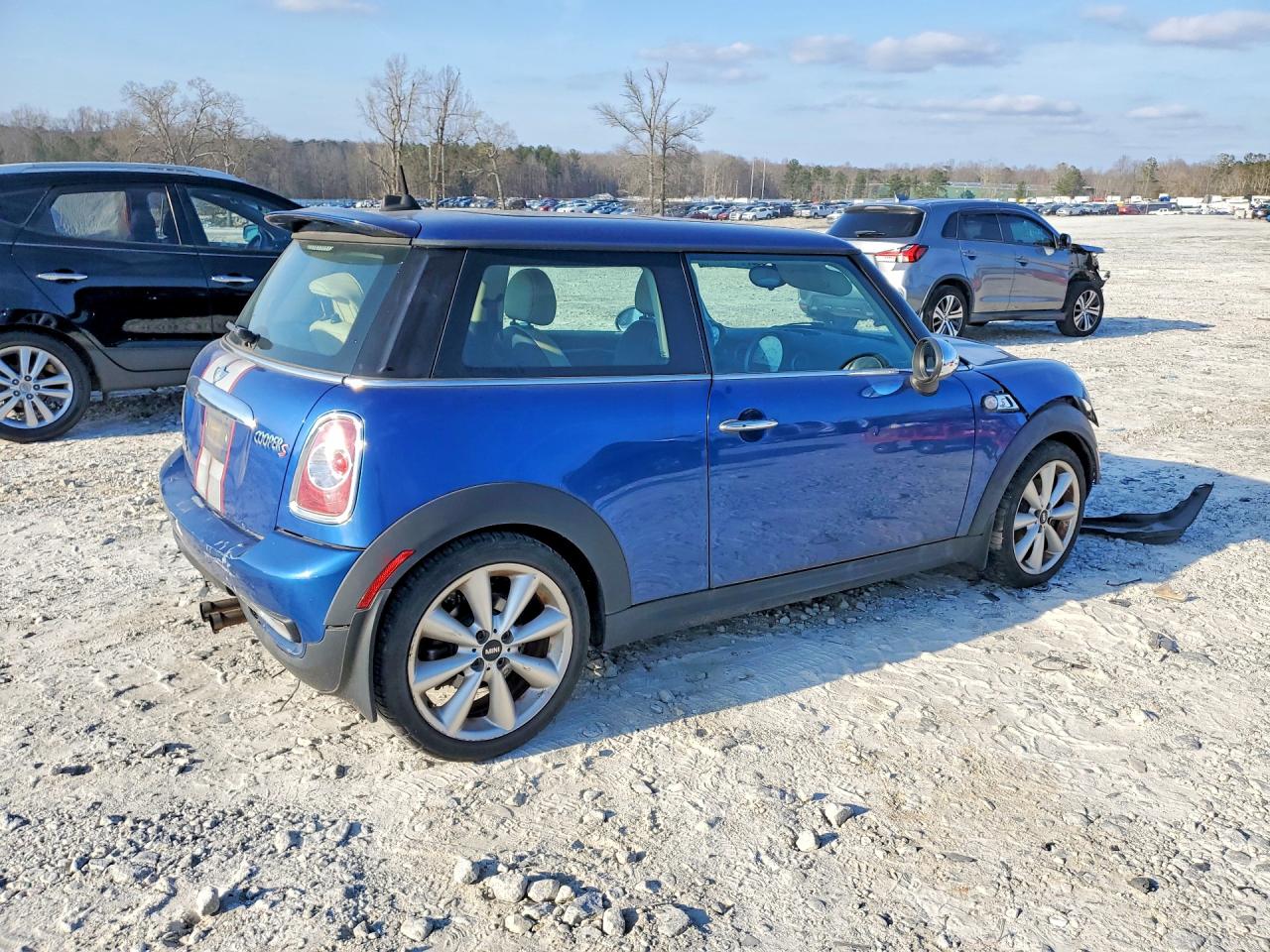 2013 Mini Cooper S Синий vin: WMWSV3C5XDT393171