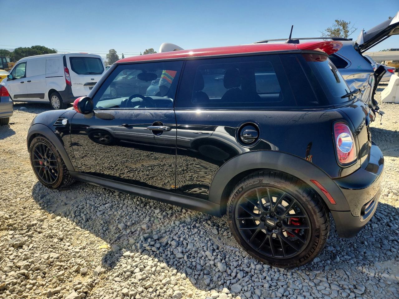 2011 Mini Cooper John Cooper Works Black vin: WMWSV9C57BTZ97115